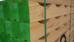 scalloped wood