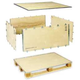 large no nail plywood case