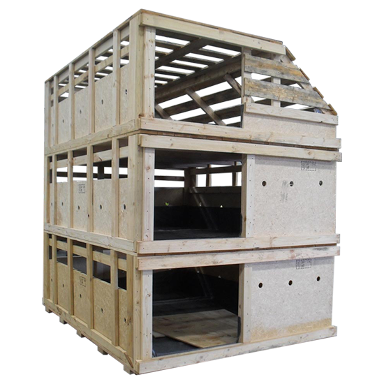 Wooden Livestock Pen Boxes