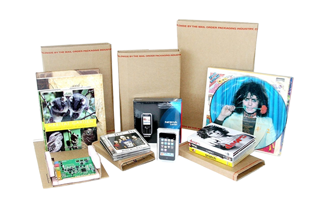 QIKPAK Cardboard Mailers