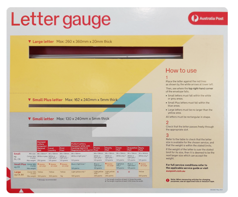 Large Letter Postage